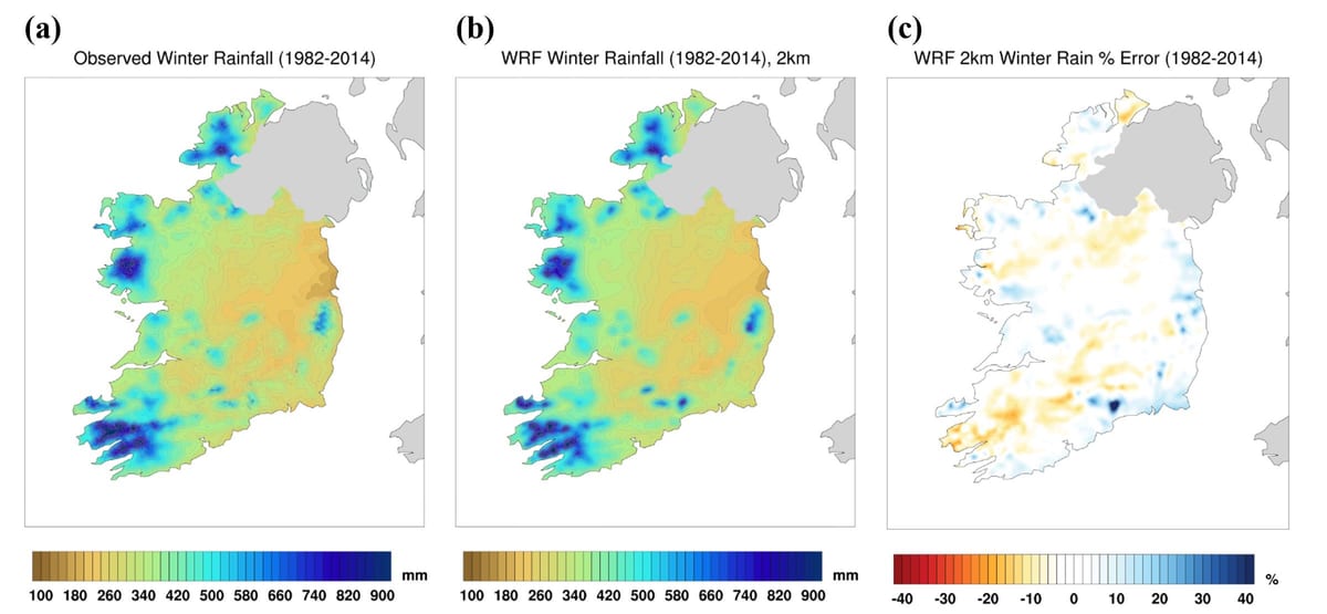 žemėlapis airijos klimatas